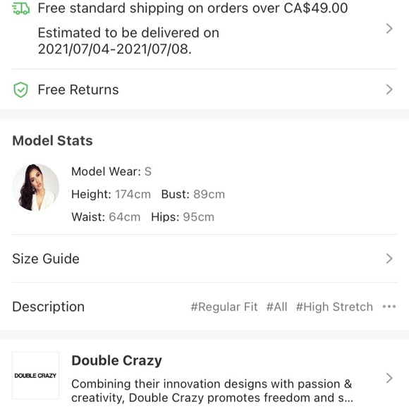 SHEIN DRESS- size small, pink velvet leg slit - Picture 5 of 5